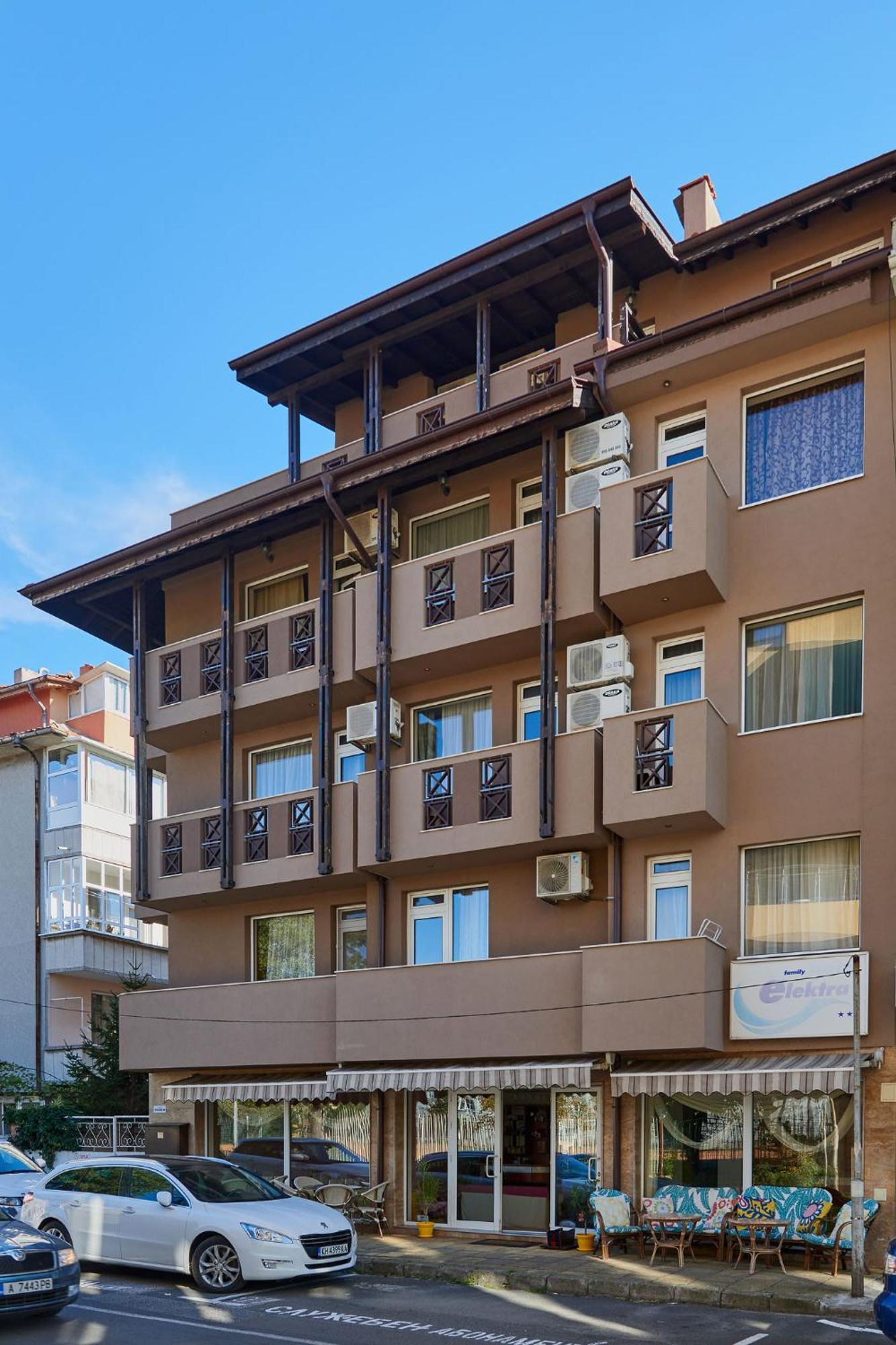 Family Hotel Electra Поморие Экстерьер фото